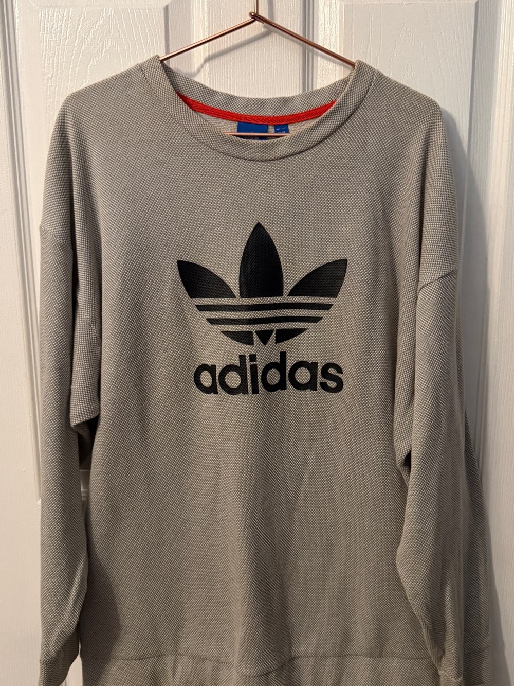 adidas Originals Trefoil Waffle Vintage Crewneck Sweatshirt